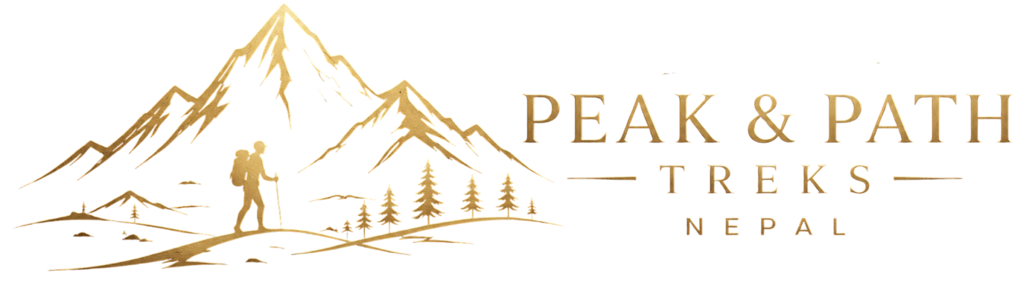 peak and path trek nepal logo